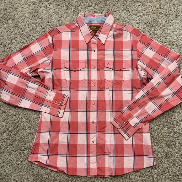 Coastal Men's Snap Button Western Shirt - Long Sleeve, Modern Fit, Easy Care Fabric - View #13